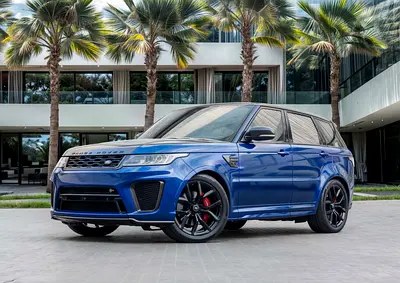نمای دیگر لندروور رنج روور اسپرت SVR 2020