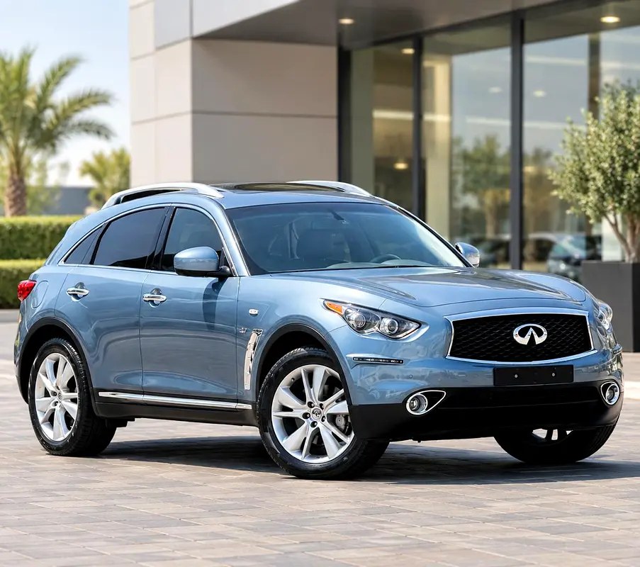 نمای دیگر اینفینیتی QX70 لوکسوری سنسوری 2018