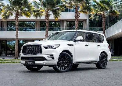نمای دیگر اینفینیتی QX80 بلک ادیشن 2023