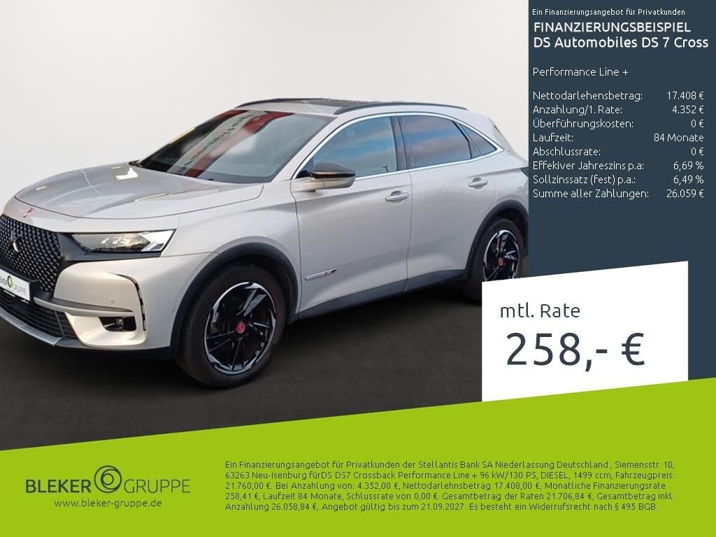 دی اس اتومبیل DS7 کراس‌بک Performance Line +