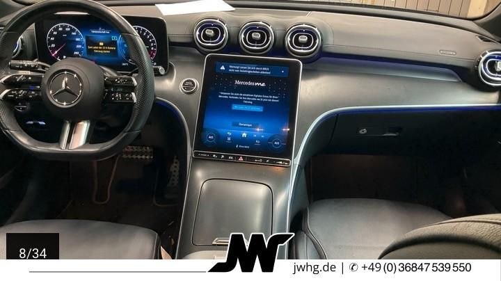 نمای دیگر مرسدس بنز C 300 e AMG دیجیتال لایت وایداسکرین دوربین شب