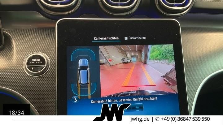 نمای دیگر مرسدس بنز C 300 e AMG دیجیتال لایت وایداسکرین دوربین شب