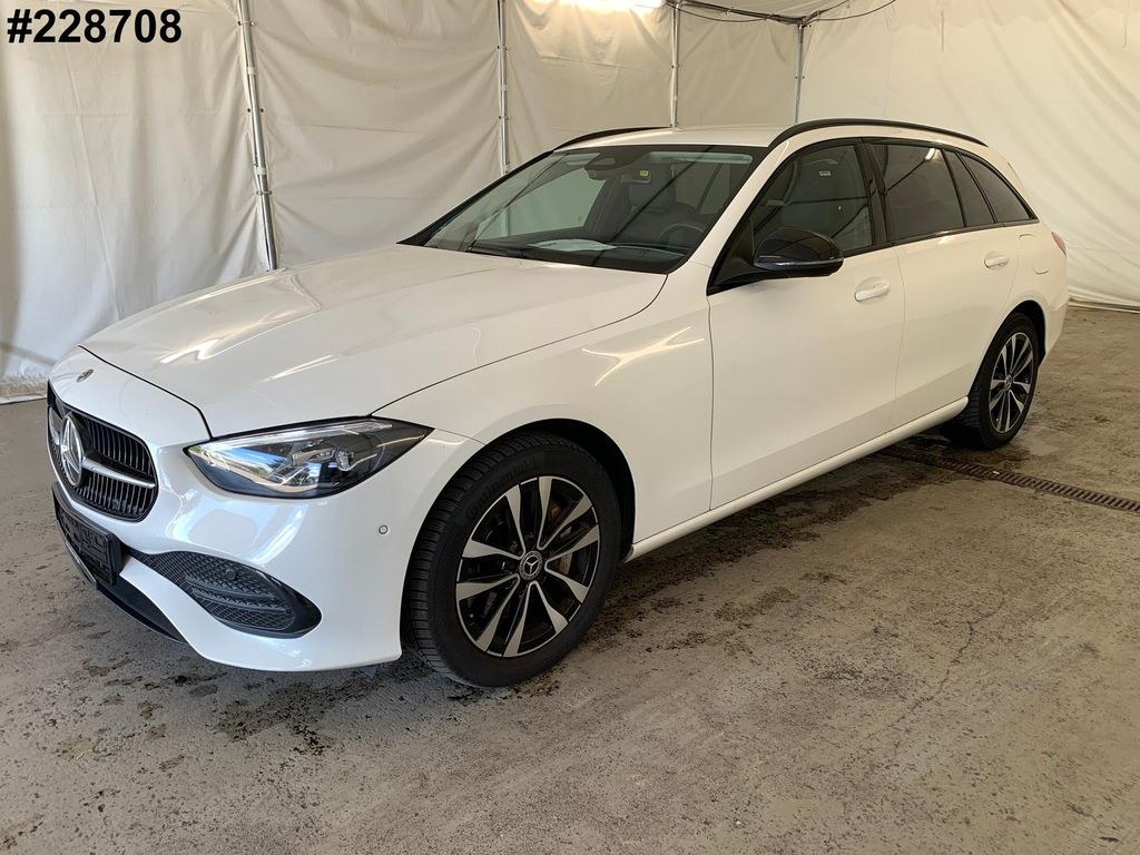مرسدس بنز C 300 e وایداسکرین دیسترونیک مموری کام آمبینته