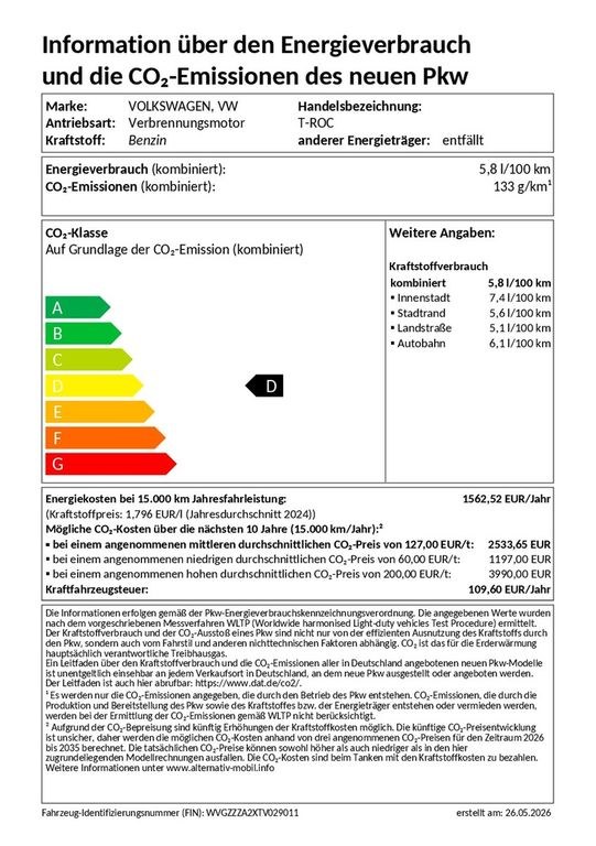 نمای دیگر فولکس واگن T-Roc eTSI DSG R-Line "بلک استایل" IQ-Light دوربین