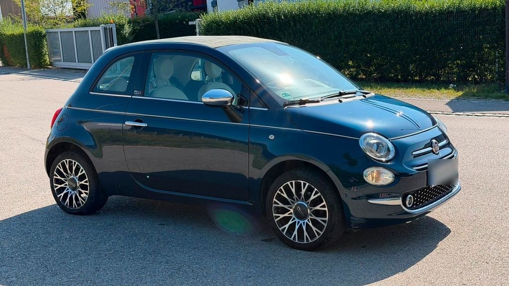 نمای دیگر فیات 500c کولتسیونه