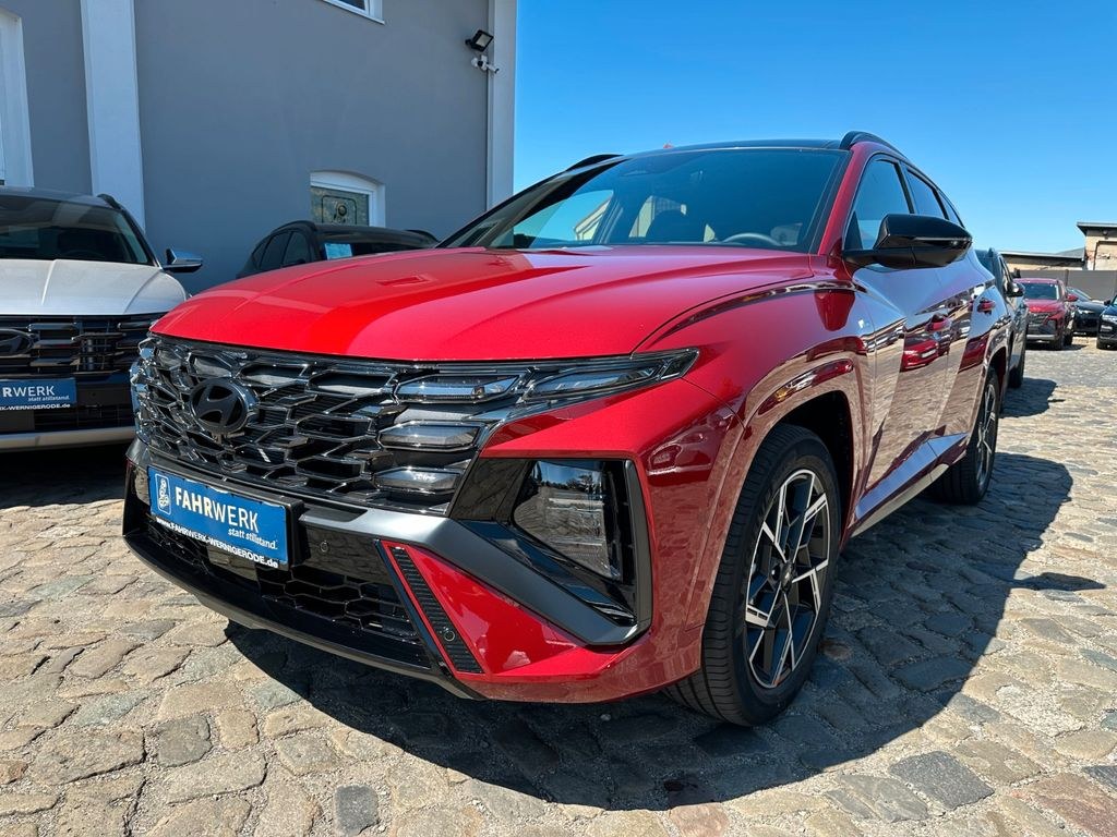 هیوندای توسان 1.6 T-GDi HEV 4WD N Line فاینال بلک پک