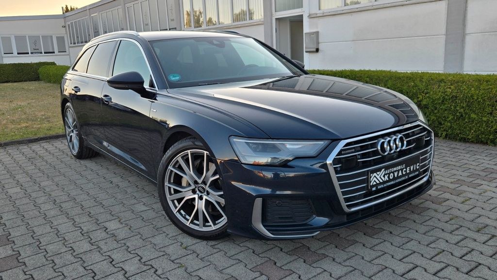نمای دیگر آئودی A6 50 TDI کواترو اس لاین مجازی دوربین 3D چرم