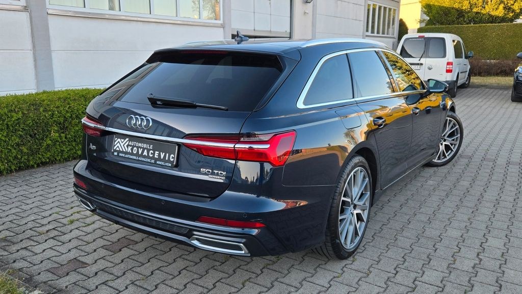 نمای دیگر آئودی A6 50 TDI کواترو اس لاین مجازی دوربین 3D چرم