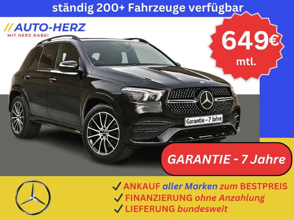 مرسدس بنز GLE 350de 4Matic 3x AMG-لاین+پانوراما+LED+360°+چرم
