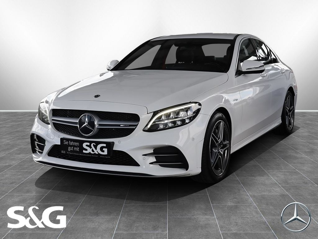 مرسدس بنز C 43 AMG 4M حفظ خط+LED+دوربین+نقطه کور+18 اینچ