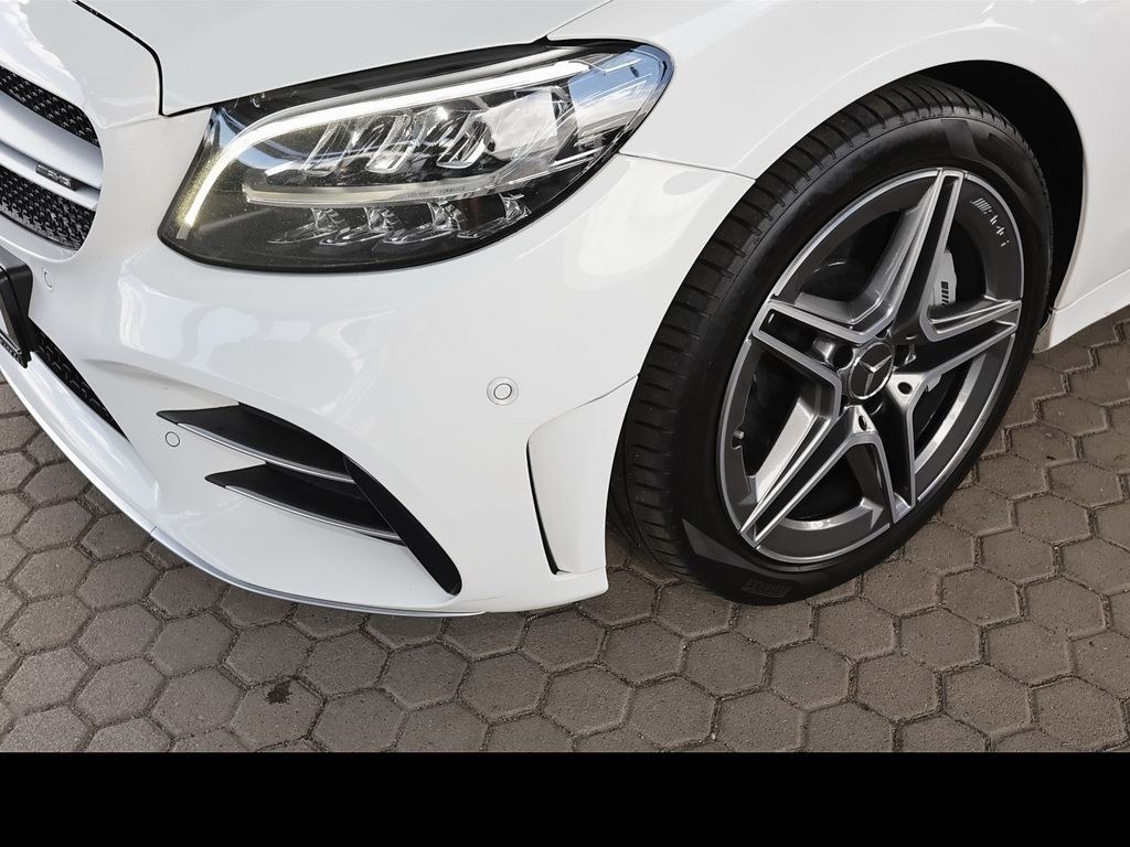 نمای دیگر مرسدس بنز C 43 AMG 4M حفظ خط+LED+دوربین+نقطه کور+18 اینچ
