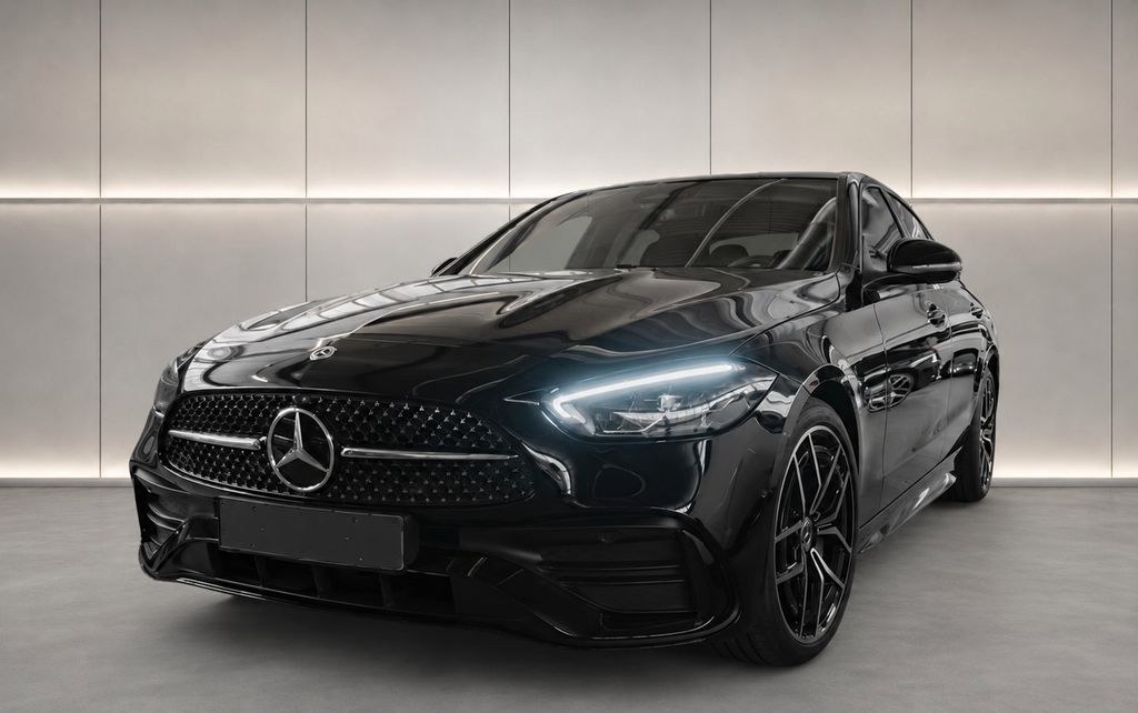 مرسدس بنز C 200 AMG-اسپرت پانو بورم نایت صندلی گرم و سرد Distr