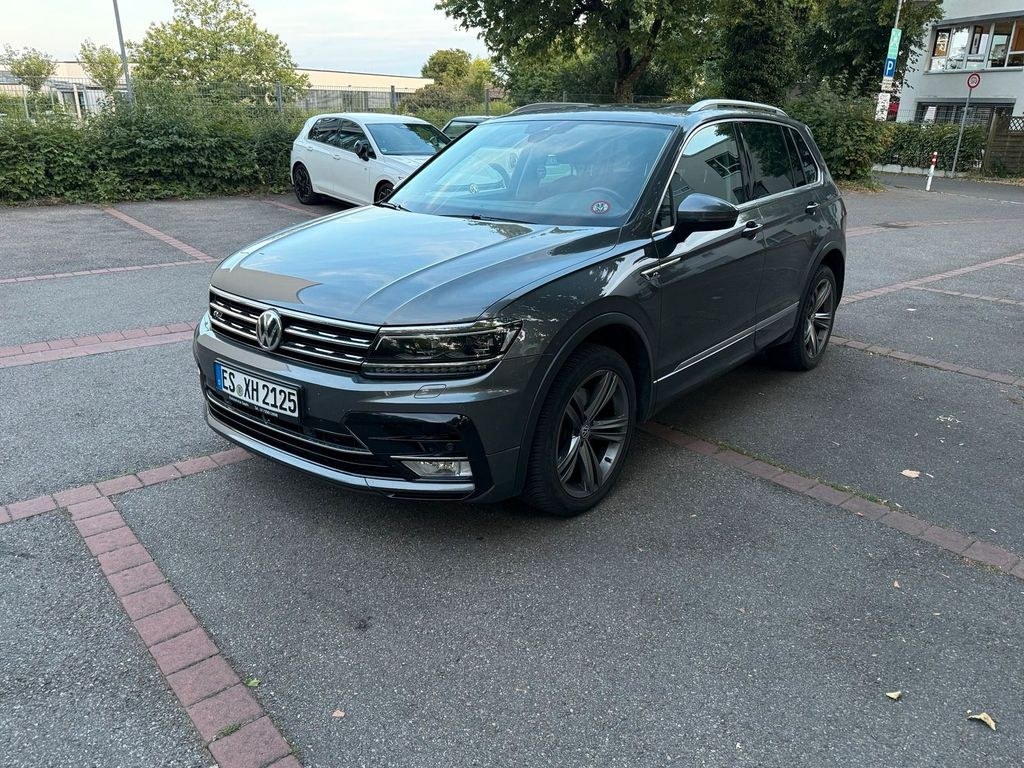 نمای دیگر فولکس واگن تیگوان 2.0 TDI R-Line با 239 PS دفترچه خدمات...