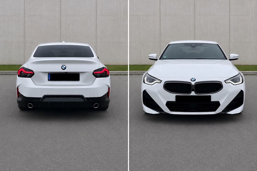 نمای دیگر بی ام و 220i استپترونیک کوپه M Sport M Sport