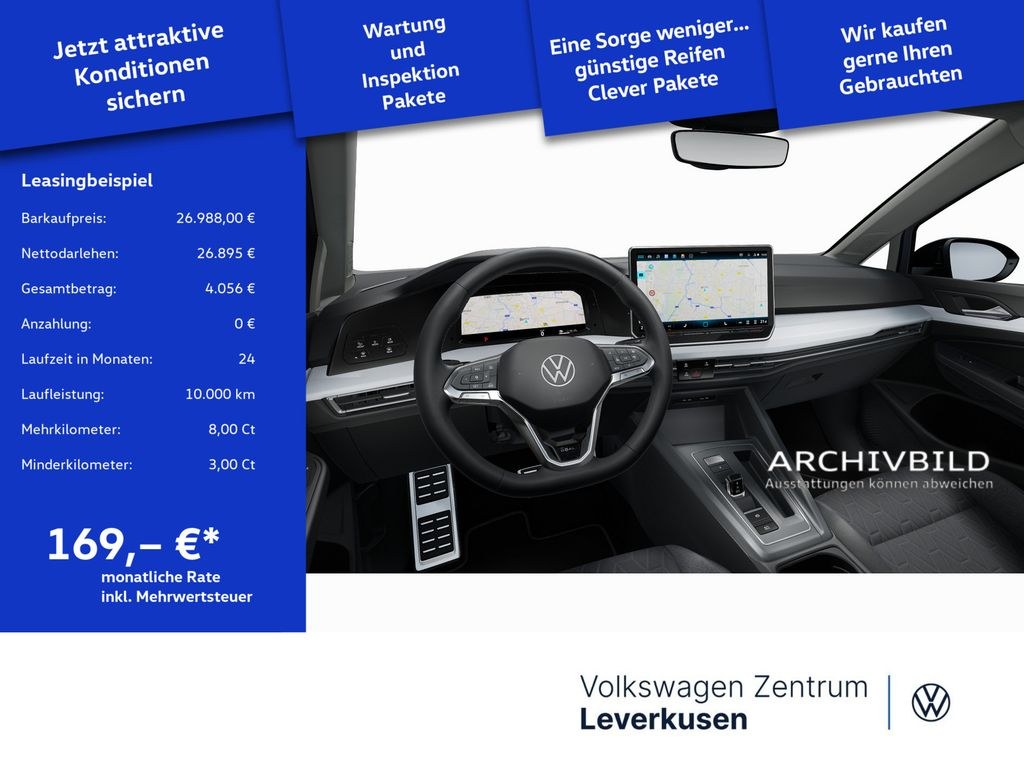 نمای دیگر فولکس واگن گلف 8 گول DSG MATRIX NAVI KAM AHK ACC PDC