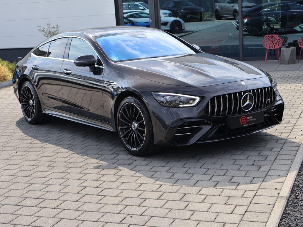 نمای دیگر مرسدس بنز AMG GT 53 4M+ کی گو-سافت کلوز-ناوی-قلاب یدک-بورمستر