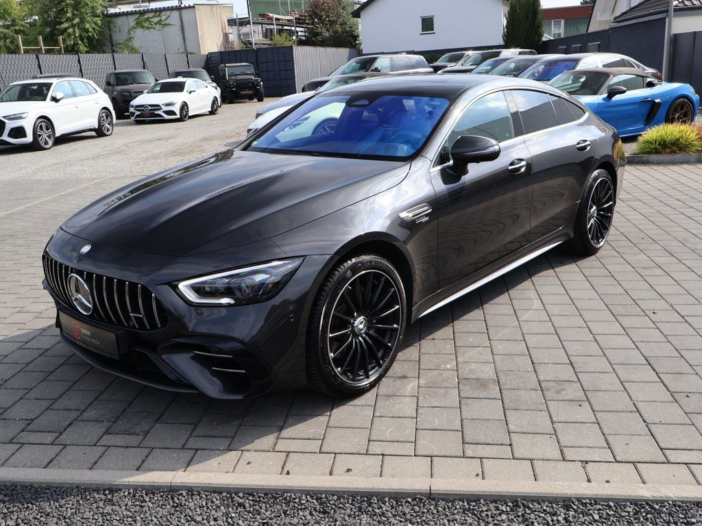 نمای دیگر مرسدس بنز AMG GT 53 4M+ کی گو-سافت کلوز-ناوی-قلاب یدک-بورمستر