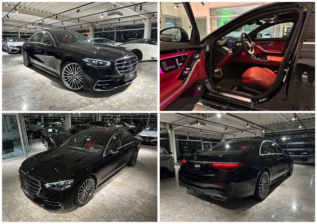 مرسدس بنز S 450 4Matic اکسکلوزیو AMG 21" پانوراما HUD چرم قرمز