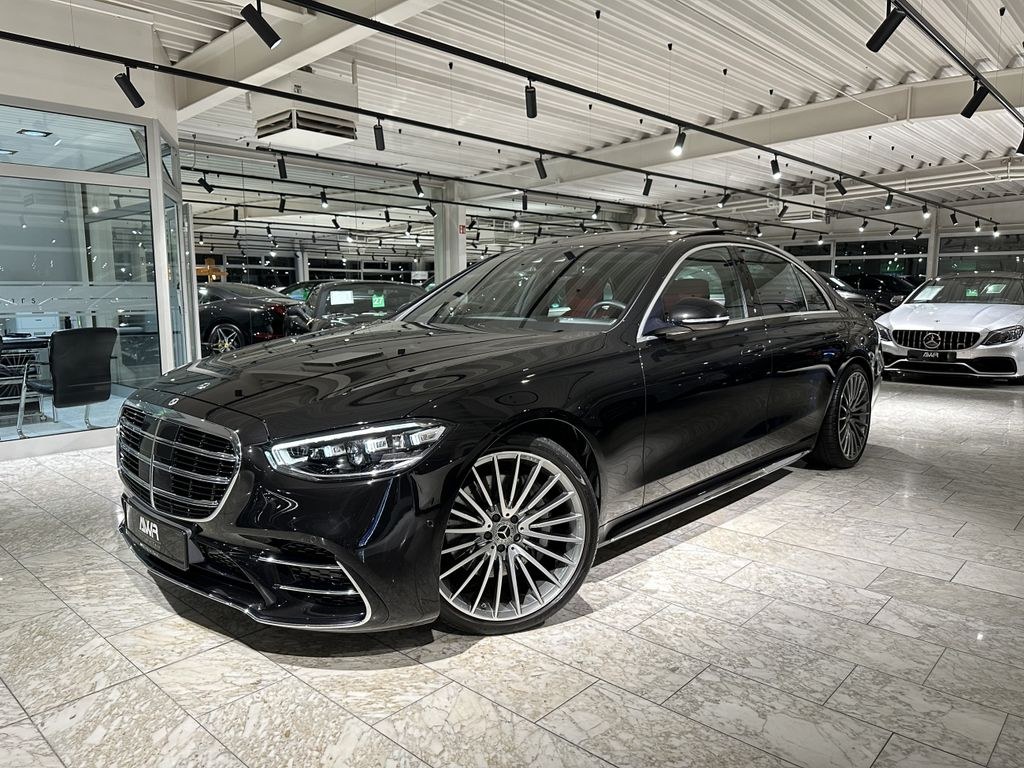 نمای دیگر مرسدس بنز S 450 4Matic اکسکلوزیو AMG 21" پانوراما HUD چرم قرمز