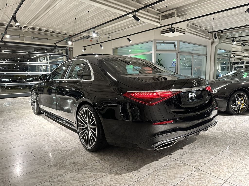 نمای دیگر مرسدس بنز S 450 4Matic اکسکلوزیو AMG 21" پانوراما HUD چرم قرمز