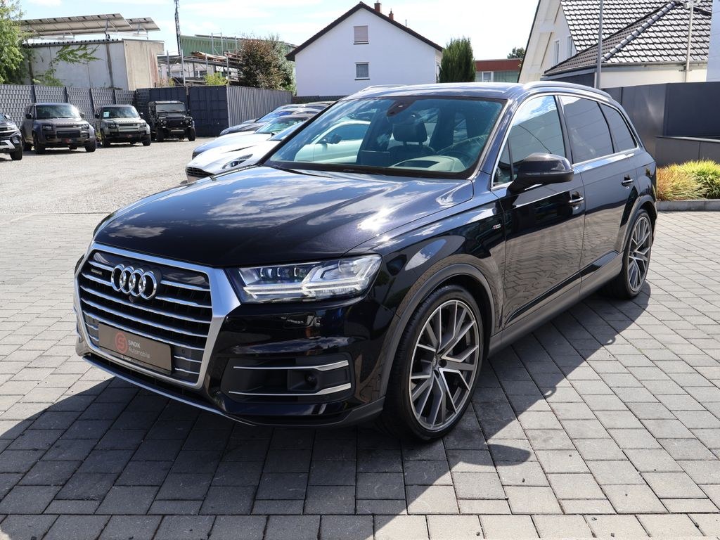 نمای دیگر آئودی Q7 50 TDI کواترو S لاین-پانو-هدآپ-7 صندلی-AHK