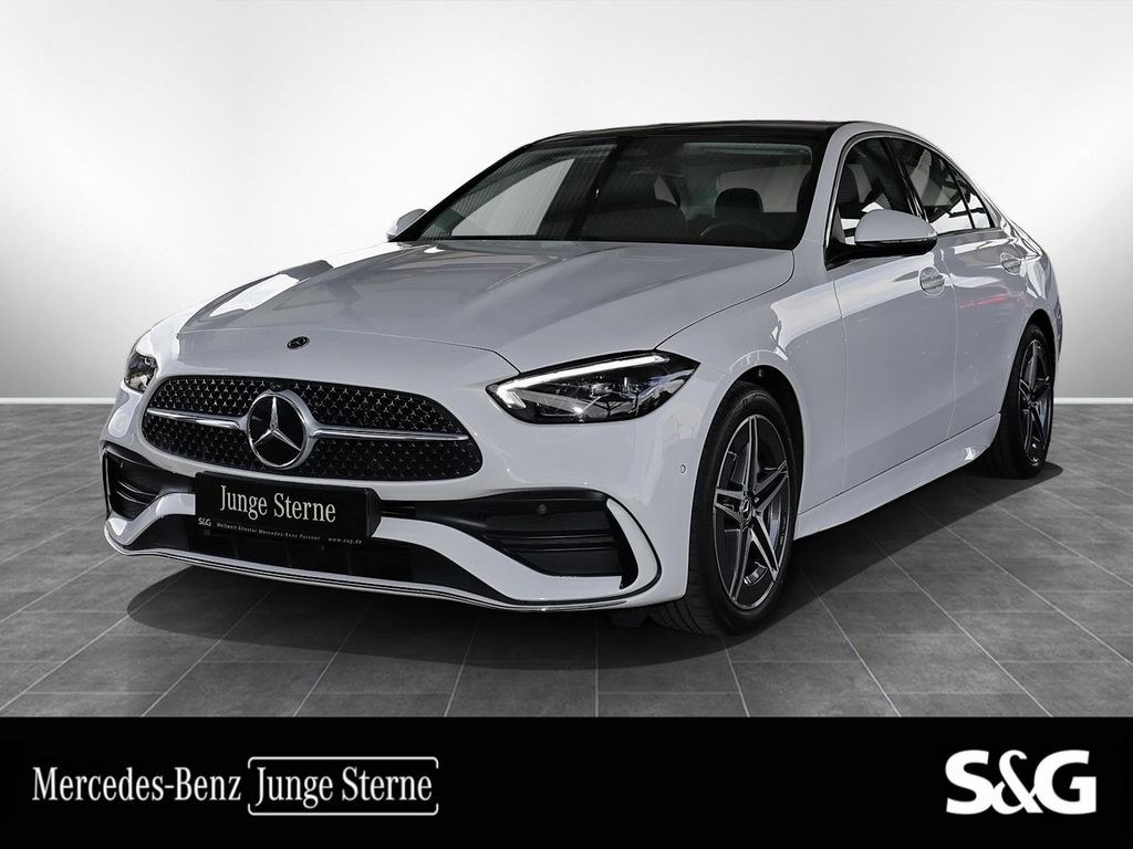 مرسدس بنز C 180 AMG پانوراما+حافظه+360°+دیسترونیک+نقطه کور+18 اینچ