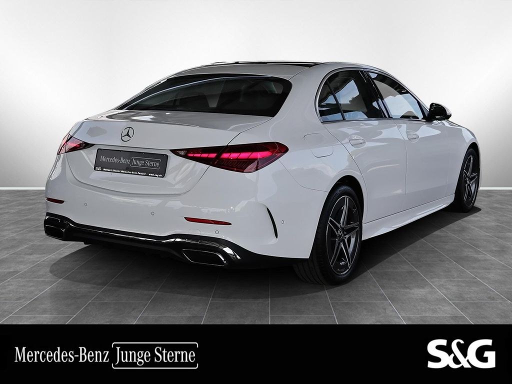 نمای دیگر مرسدس بنز C 180 AMG پانوراما+حافظه+360°+دیسترونیک+نقطه کور+18 اینچ