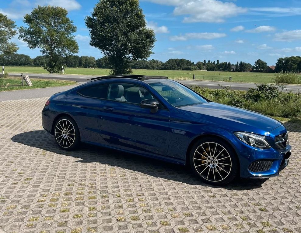 مرسدس بنز کلاس C کوپه AMG لاین پانو...