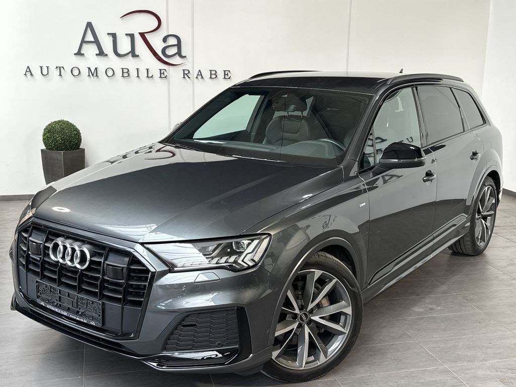 آئودی Q7 50 TDI S-Line بلک 7 نفره ناوی+ماتریکس+بکسل