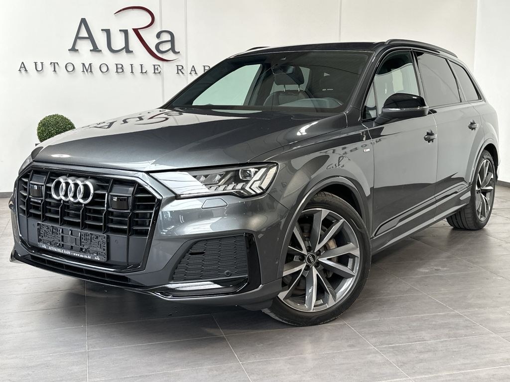نمای دیگر آئودی Q7 50 TDI S-Line بلک 7 نفره ناوی+ماتریکس+بکسل
