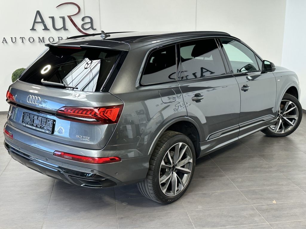 نمای دیگر آئودی Q7 50 TDI S-Line بلک 7 نفره ناوی+ماتریکس+بکسل