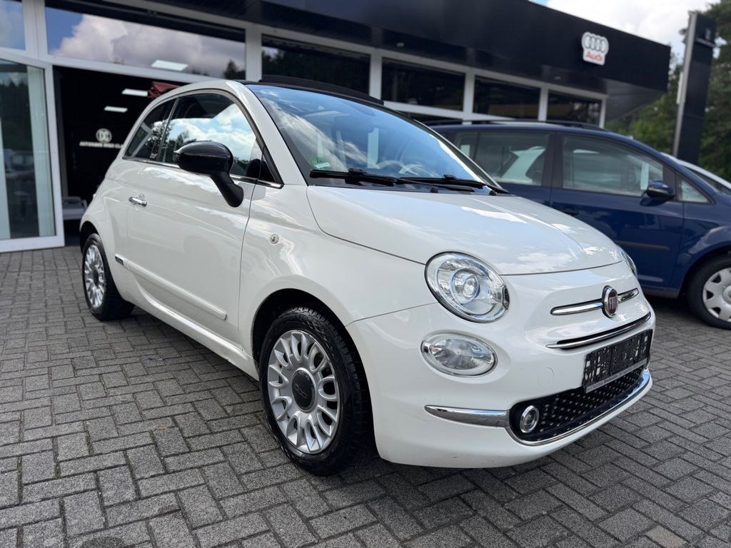 نمای دیگر Fiat 500 Lounge Cabrio*Klimaauto*Shz*TüvNeu