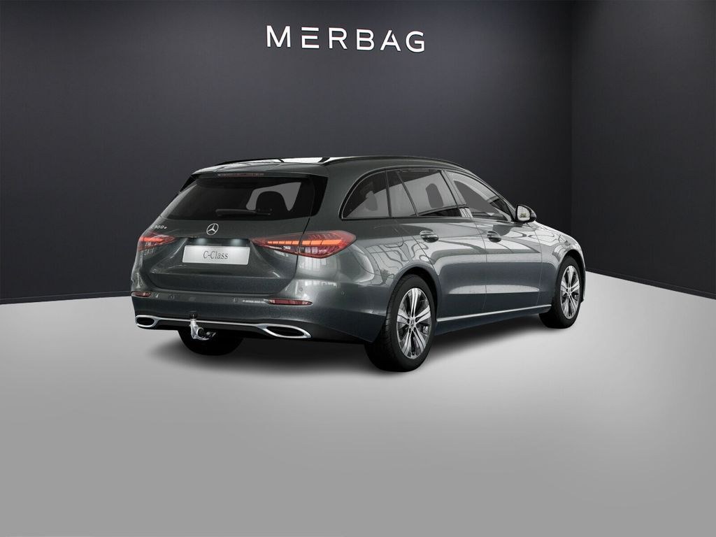 نمای دیگر مرسدس بنز C 300 e T آوانگارد نایت AHK دوربین اپل LED