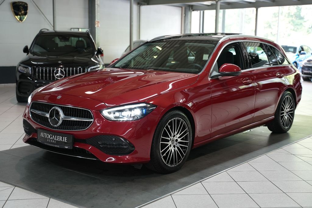 مرسدس بنز C 220 d 4Matic*HUD*پانوراما*DISTR*کمک حفظ خط*دوربین*حافظه