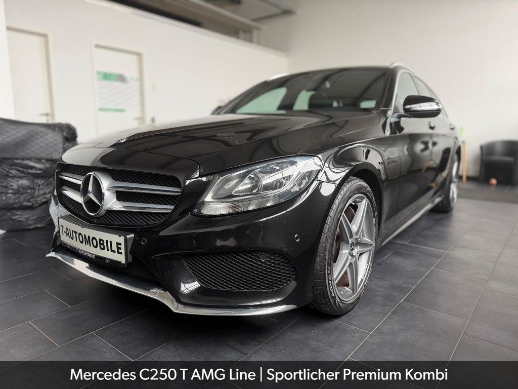 مرسدس بنز C 250 T AMG لاین*بیزینس*ناوی*چرم*کربن*