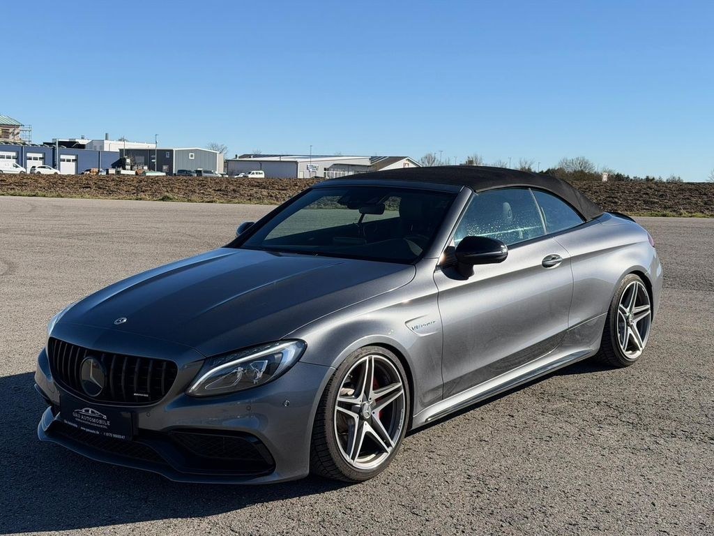 مرسدس بنز C63 S کابریو *AMG، بورمیستر، اگزوز فلپدار*
