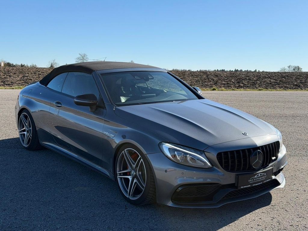 نمای دیگر مرسدس بنز C63 S کابریو *AMG، بورمیستر، اگزوز فلپدار*