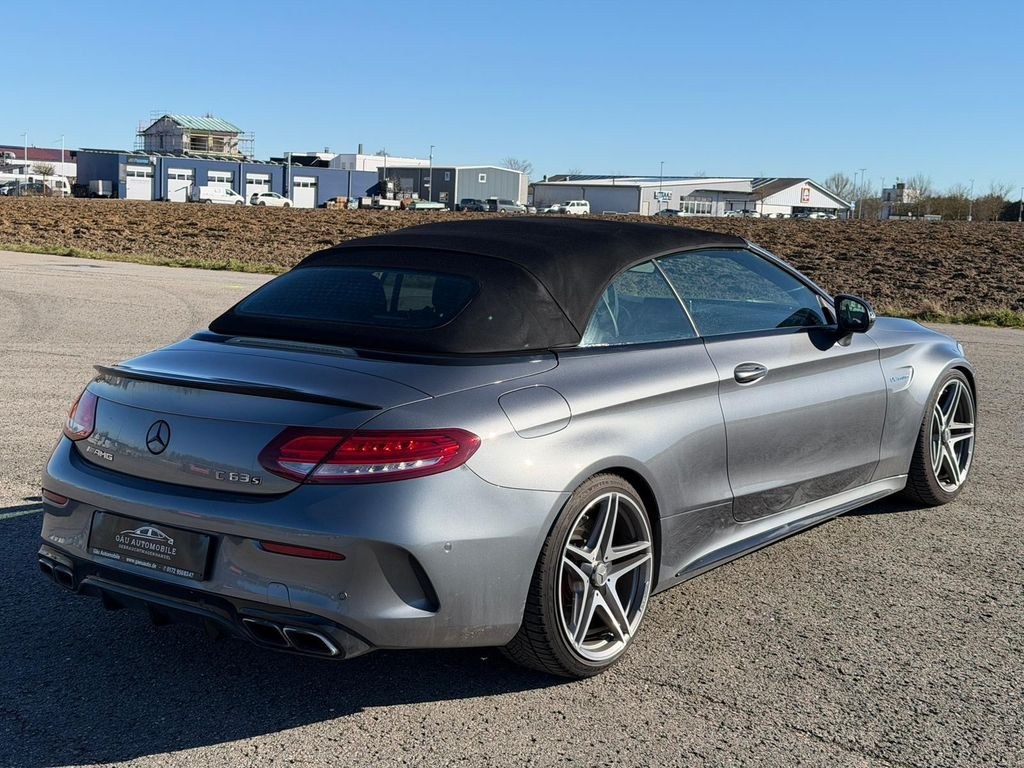 نمای دیگر مرسدس بنز C63 S کابریو *AMG، بورمیستر، اگزوز فلپدار*