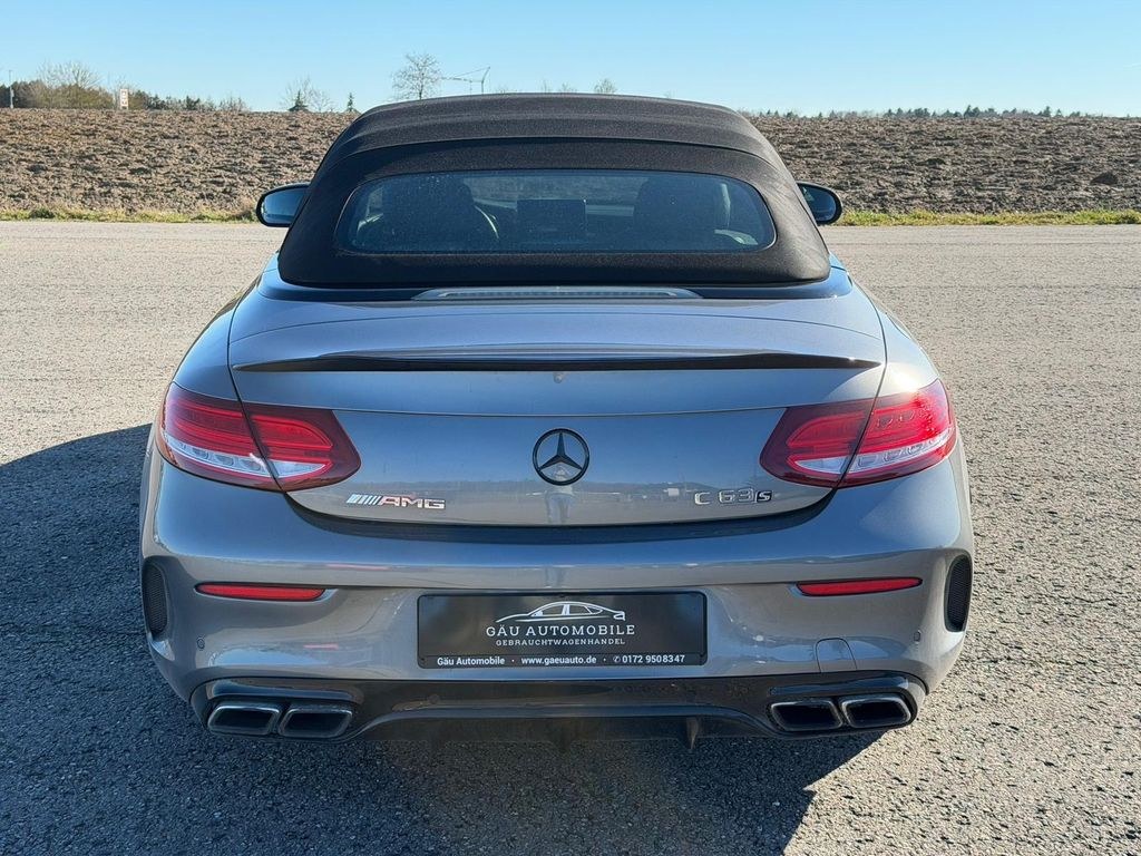نمای دیگر مرسدس بنز C63 S کابریو *AMG، بورمیستر، اگزوز فلپدار*