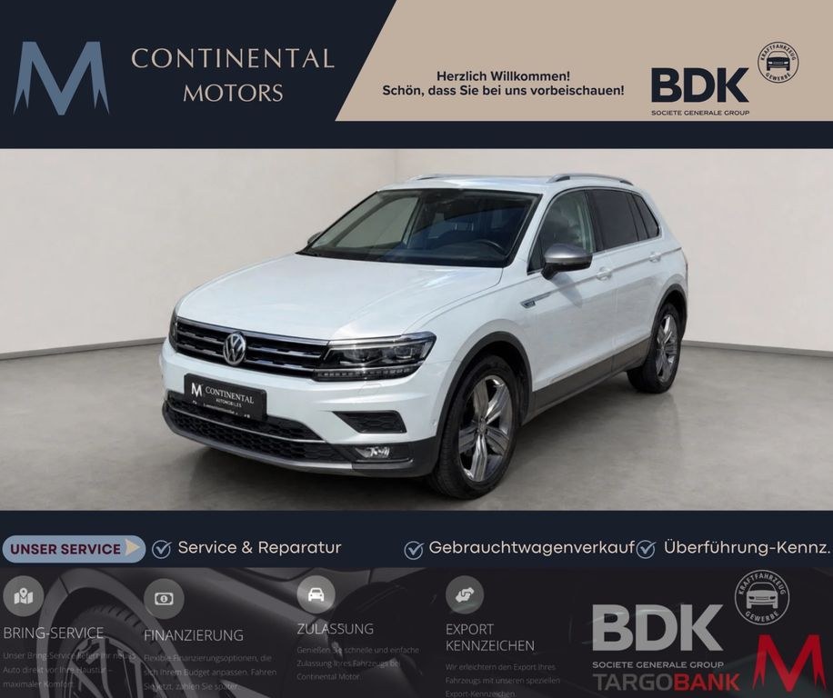 فولکس واگن تیگوان 2,0 TDI آل‌اسپیس هایلاین 4Motion*7 صندلی