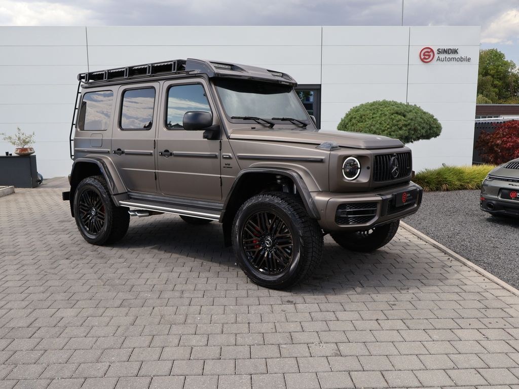 نمای دیگر مرسدس بنز G 63 AMG 4x4² مانوفاکتور-کف چوب گیلاس-باربند سقفی