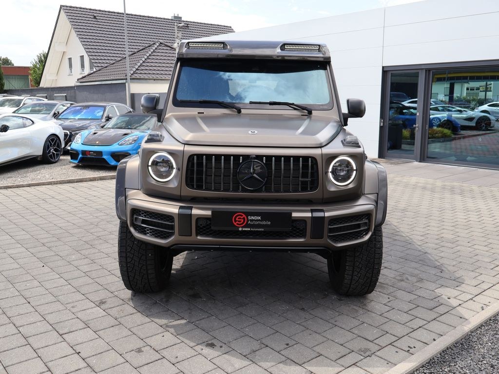 نمای دیگر مرسدس بنز G 63 AMG 4x4² مانوفاکتور-کف چوب گیلاس-باربند سقفی