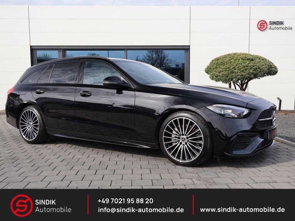 مرسدس بنز C 300 T d AMG لاین-نایت پک-استند هیتر-دیسترونیک