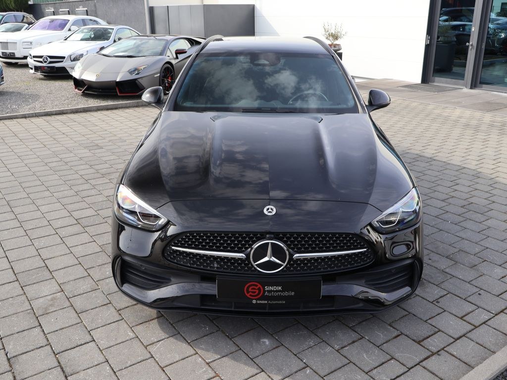 نمای دیگر مرسدس بنز C 300 T d AMG لاین-نایت پک-استند هیتر-دیسترونیک