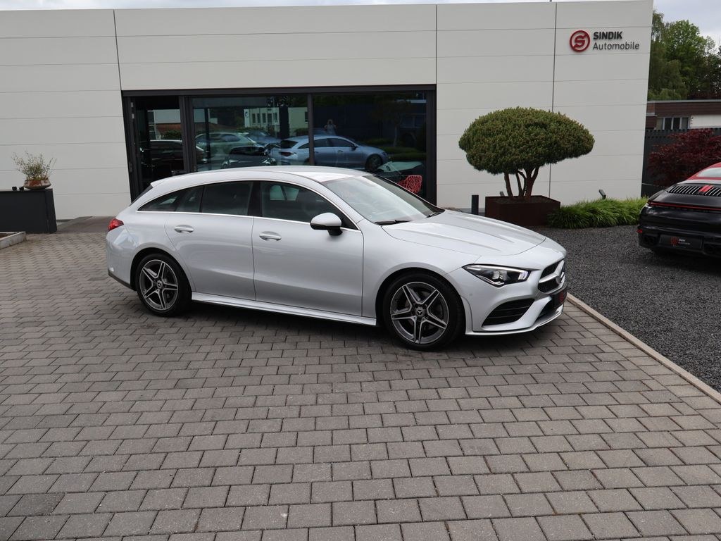 نمای دیگر مرسدس بنز CLA 220 شوتینگ بریک d AMG لاین قلاب یدک-گرمکن صندلی