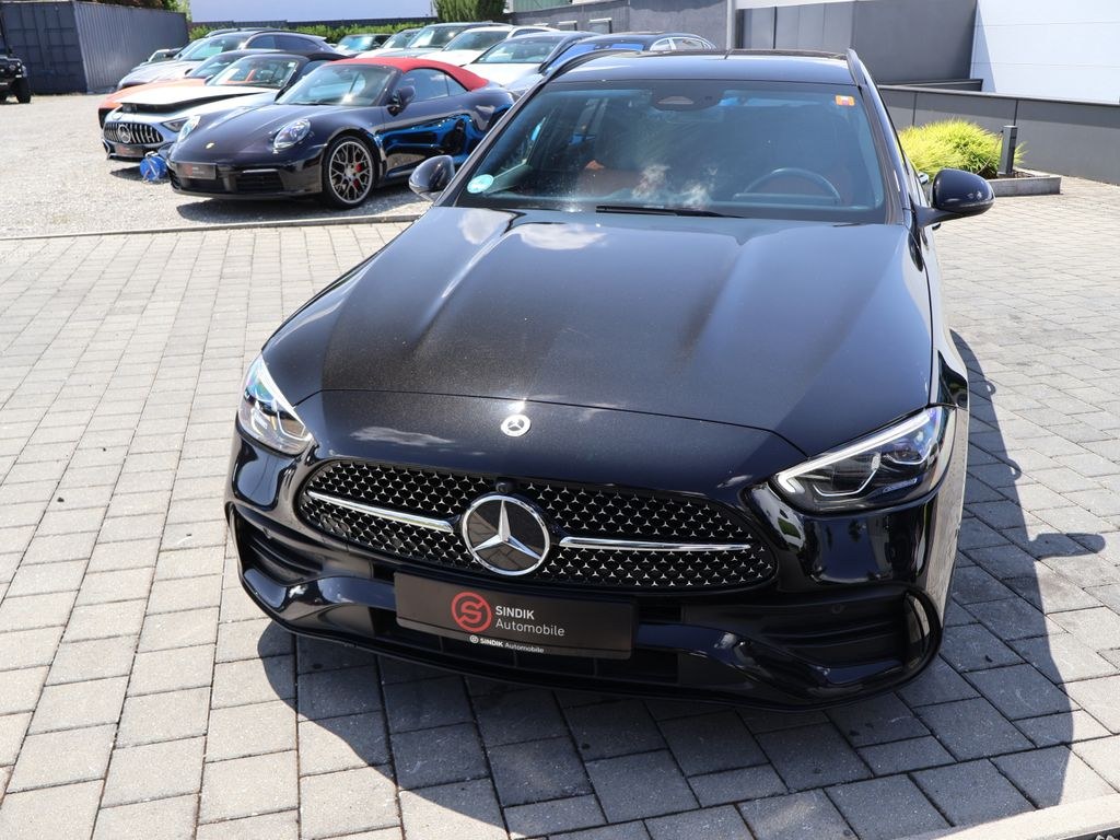 نمای دیگر مرسدس بنز C 220 d T AMG لاین-نایت پک-کی گو-دوربین-آمبینت