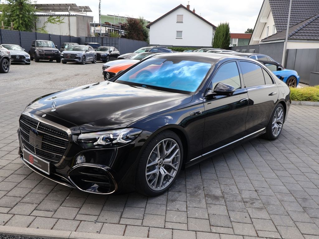 نمای دیگر مرسدس بنز S 580 e EQ Hybrid4M لانگ AMG پانوراما-3D-TV-هدآپ