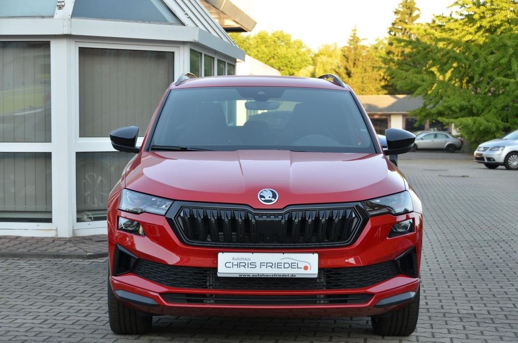 نمای دیگر Skoda Karoq 1.5TSI Sportline DSG Matrix AHK Navi