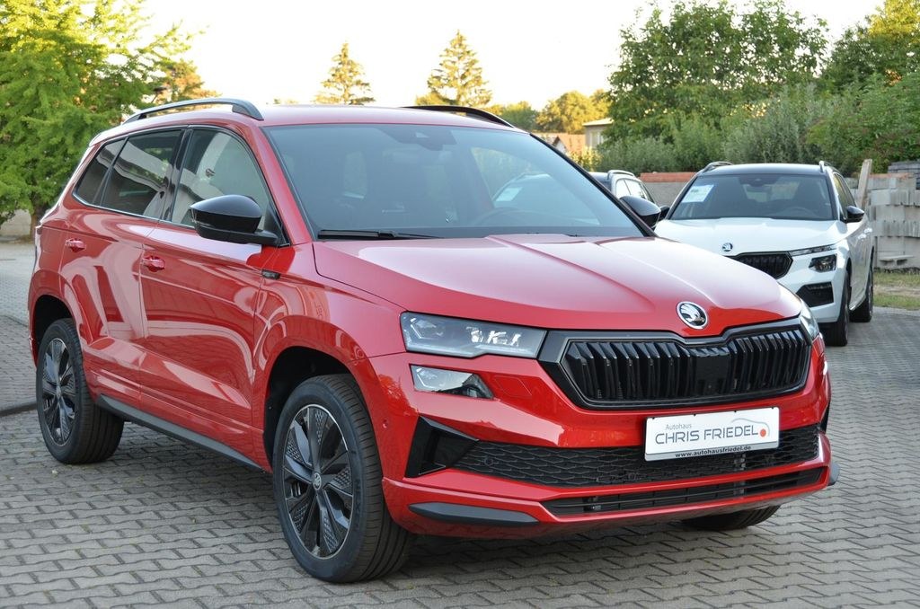 نمای دیگر Skoda Karoq 1.5TSI Sportline DSG Matrix AHK Navi