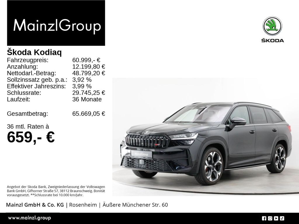 نمای دیگر اسکودا کادیاک RS 2,0 TSI 195 kW 7-سرعته DSG 4x4